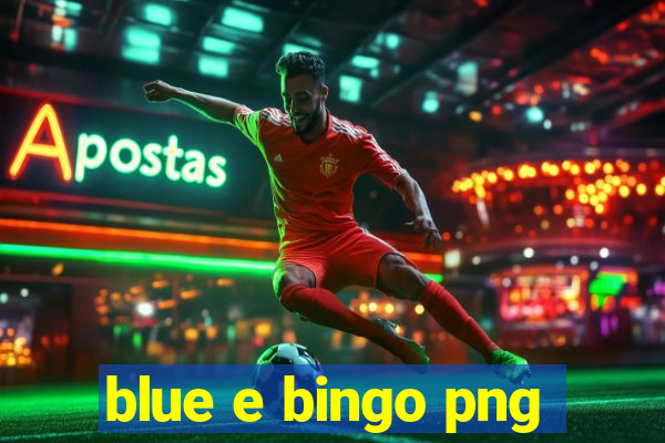 blue e bingo png